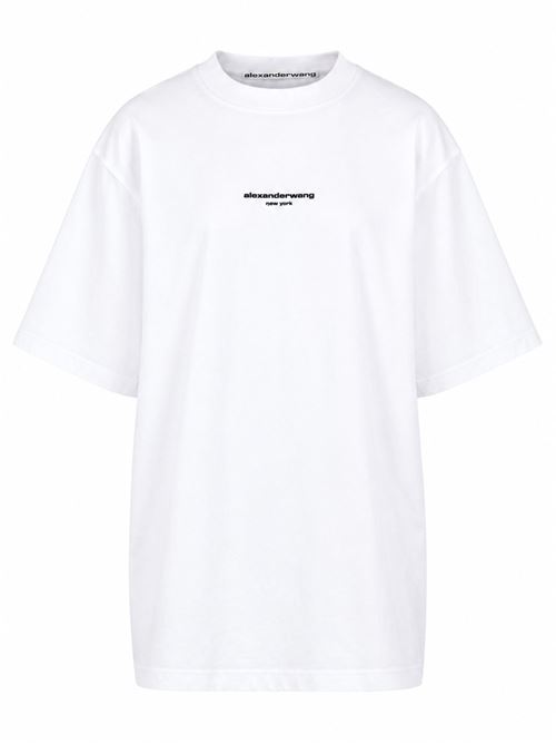 T-shirt con logo ALEXANDER WANG | UCC3261905100